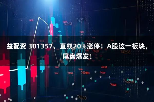 益配资 301357，直线20%涨停！A股这一板块，尾盘爆发！